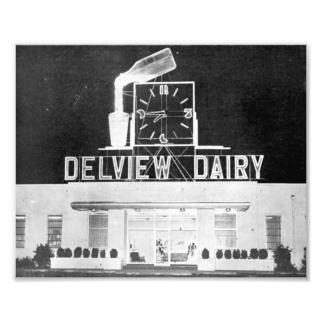 Delview Dairy Fotodruck (Vorne)