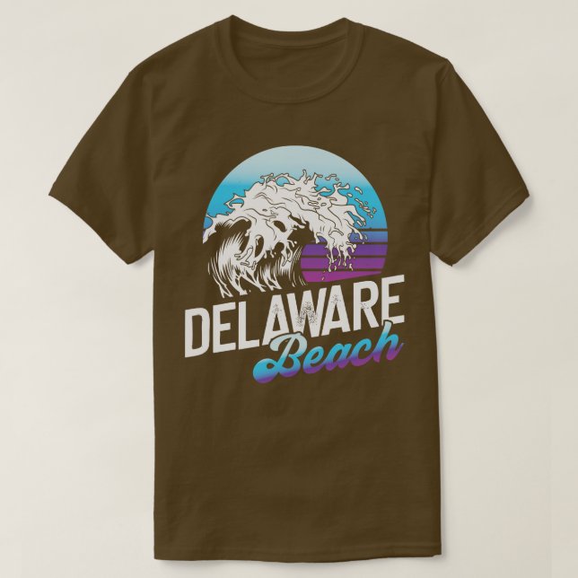 Delware Beach T-Shirt (Design vorne)