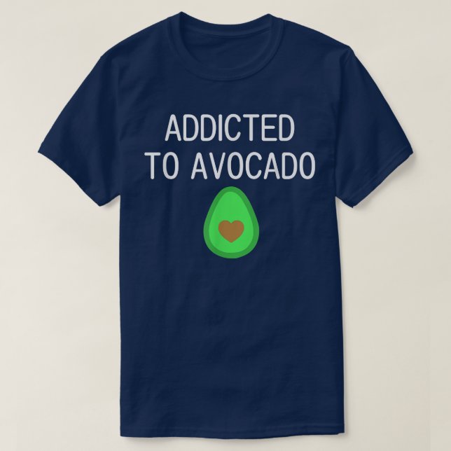 Dem Avocado, Funny, Witze, Sarcastic T-Shirt (Design vorne)