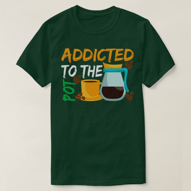 Dem Pod-Kaffee zugeschrieben T-Shirt (Design vorne)