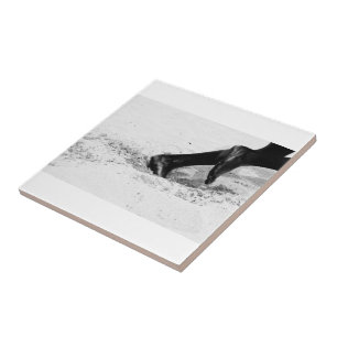 dem Sand ausgehen Fliese