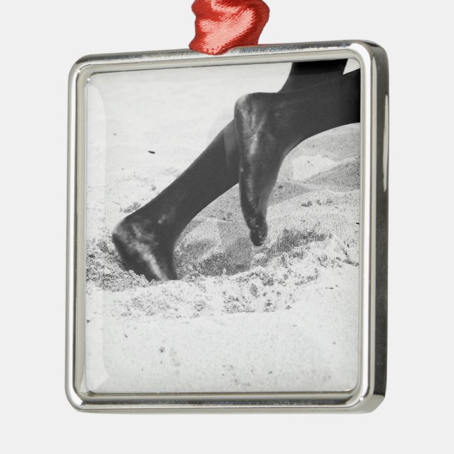 dem Sand ausgehen Ornament Aus Metall (Links)
