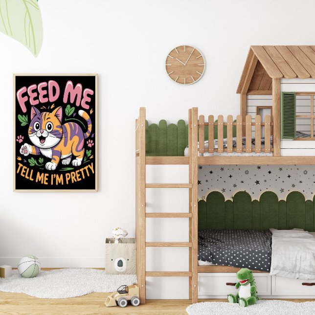 Demanding Diva Feline Poster (Von Creator hochgeladen)