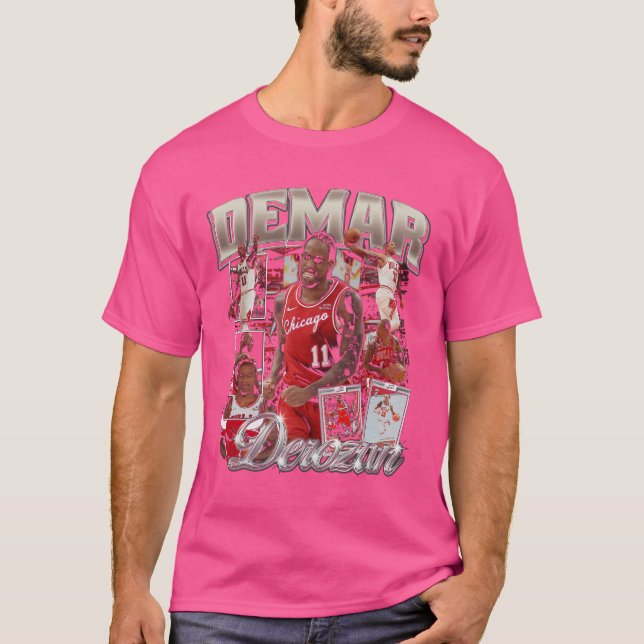 Demar Derozan Vintag Bootleg T-Shirt (Vorderseite)