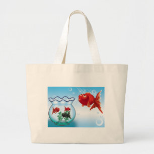 Demekin - Teleskop Goldfisch Jumbo Stoffbeutel