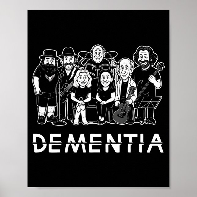 Dementia New Black _1  Poster (Vorne)
