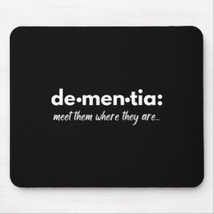 Demenz Heimerheimer Bewusstsein  Mousepad