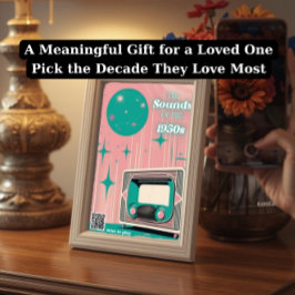 Demenz Karte "Wir denken an Dich" mit Musik-QR-Cod