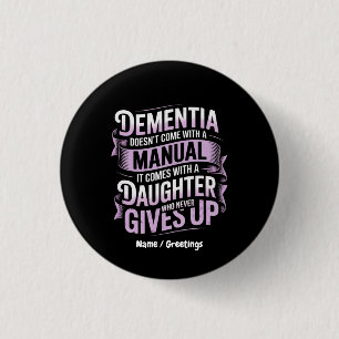 Demenz kommt nicht mit manueller Alzheimer-Behandl Button