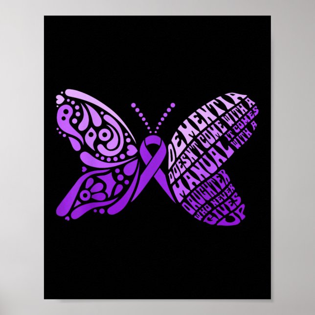 Demenz wird mit einem manuellen Heimer-Awarene Poster (Vorne)