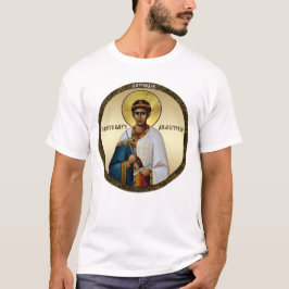 Demetrius-von-Thessaloniki-Ikone srb 2 T-Shirt