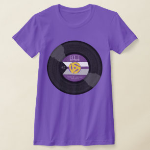 Demi Platten Demisexual Prix Vinyl LGBTQ T-Shirt