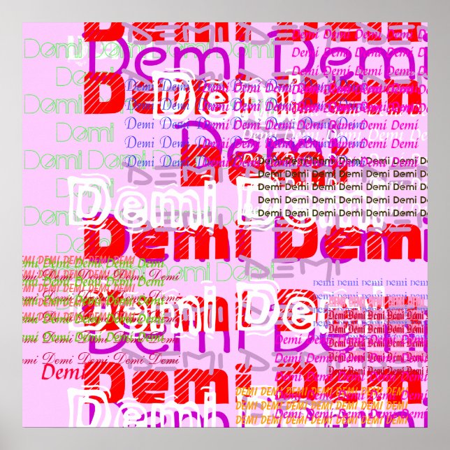 Demi Poster (Vorne)