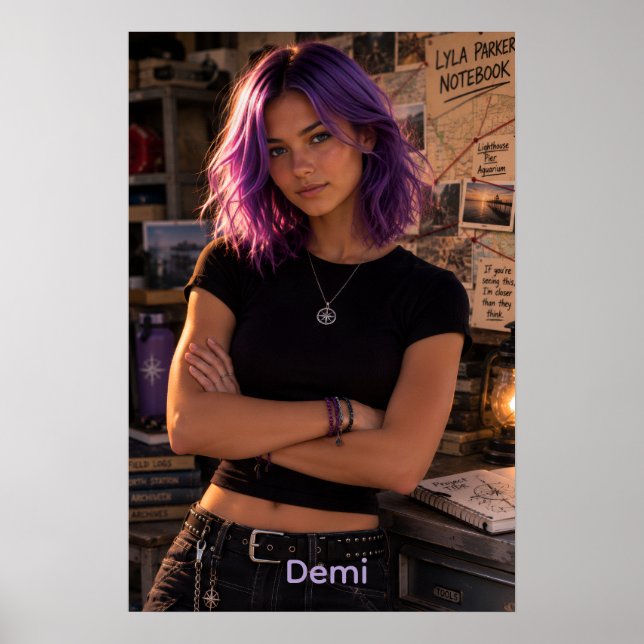 Demi Poster (Vorne)