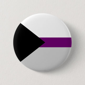 Demi-sexueller Flaggenknopf Button