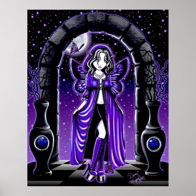 Demi Twilight Moon Butterfly Fairy Poster (Vorne)