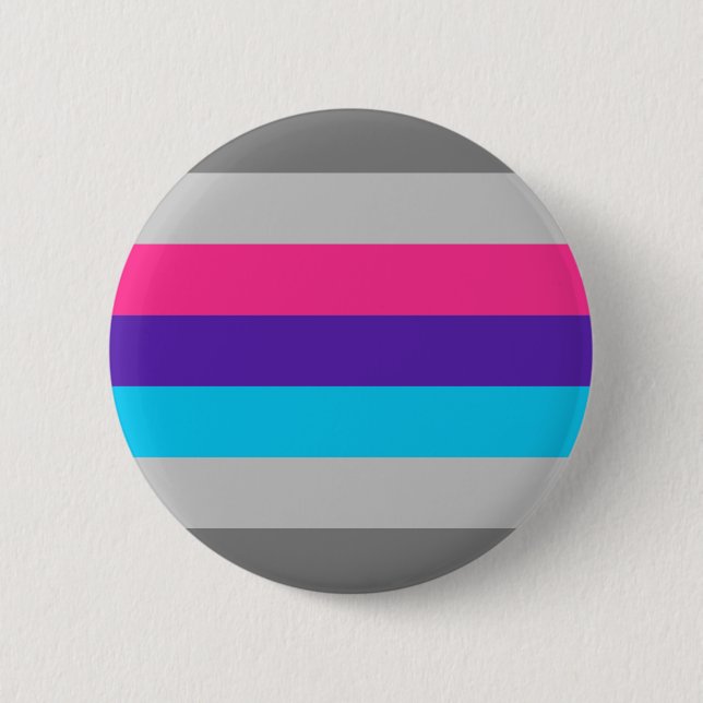 Demiandrogyne Pride Flag Button (Vorderseite)