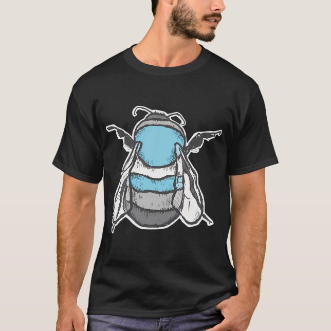 Demiboy Biene T-Shirt (Vorderseite)