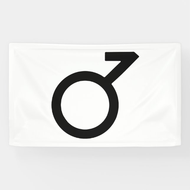 Demiboy Gender Symbol Banner (Horizontal)