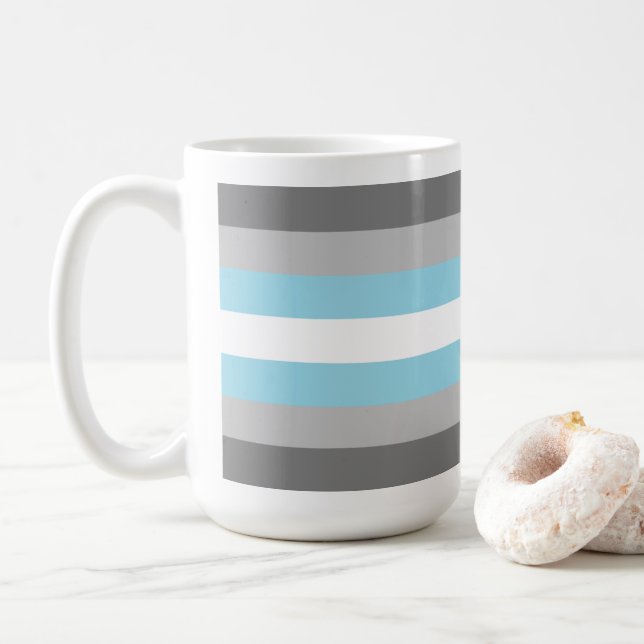 Demiboy Pride Kaffeetasse (Mit Donut)