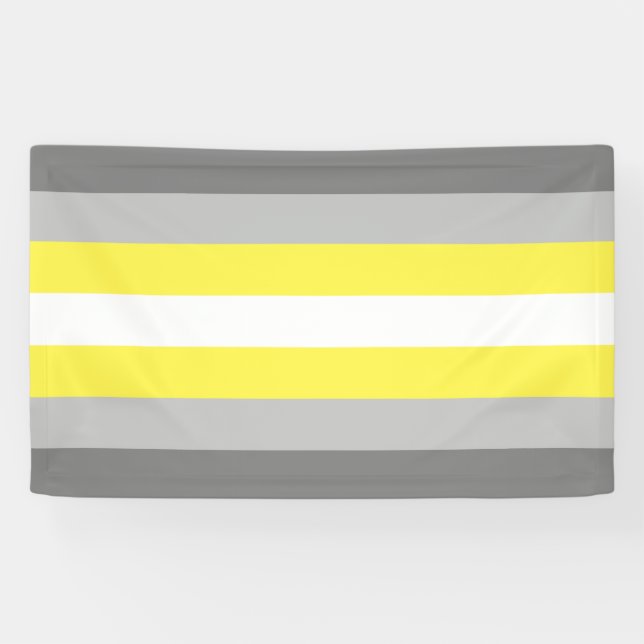 Demigender Pride Banner (Horizontal)