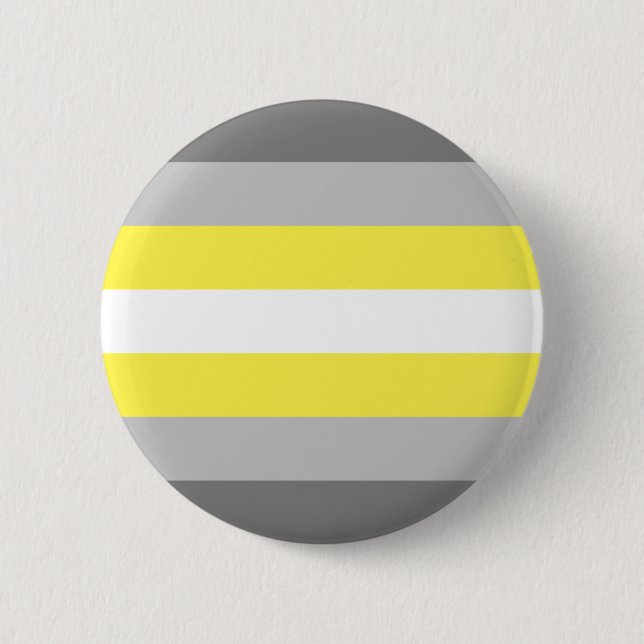 Demigender Pride Flag Button (Vorderseite)