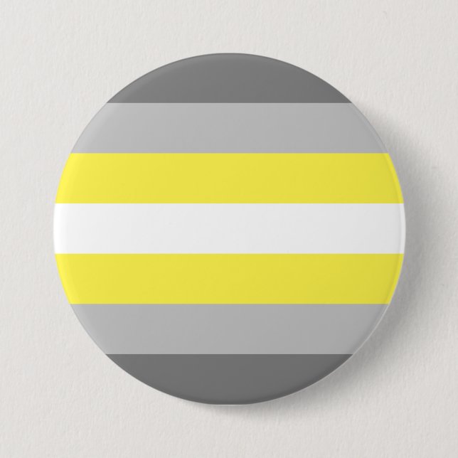 Demigender Pride Flag Button (Vorderseite)