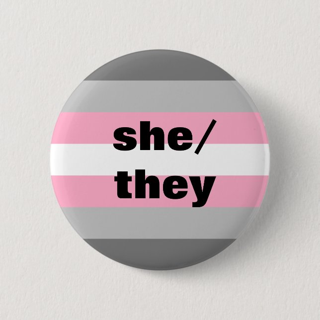 Demigirl Button (Vorderseite)