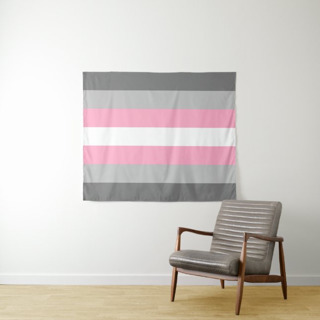 Demigirl Flag 50 x 60 Wandteppich (Beispiel (Horizontal))