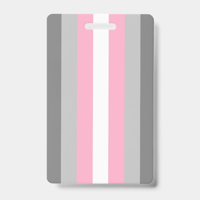 DemiGirl Flag Ausweis (Vorderseite)