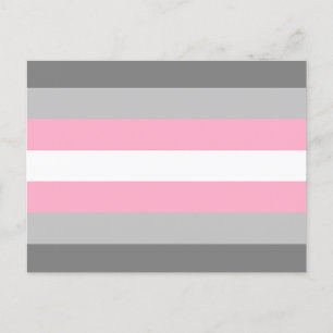 DemiGirl Flag Postkarte