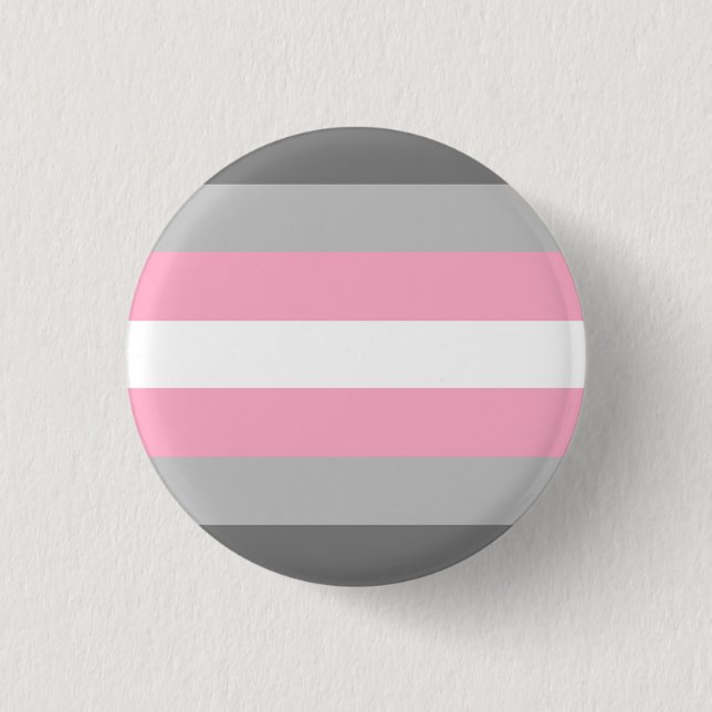 DemiGirl-Flagge Button (Vorderseite)