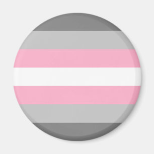 Demigirl-Flagge LGBT Magnet