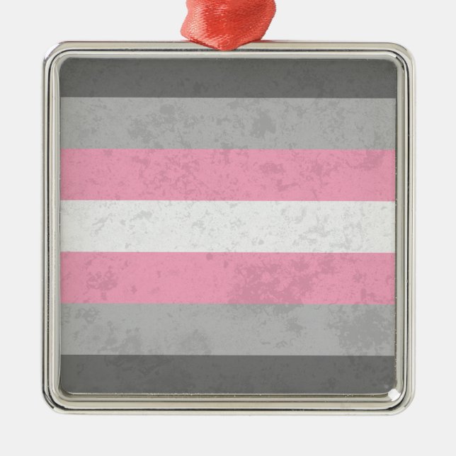 Demigirl Ornament Aus Metall (Vorne)