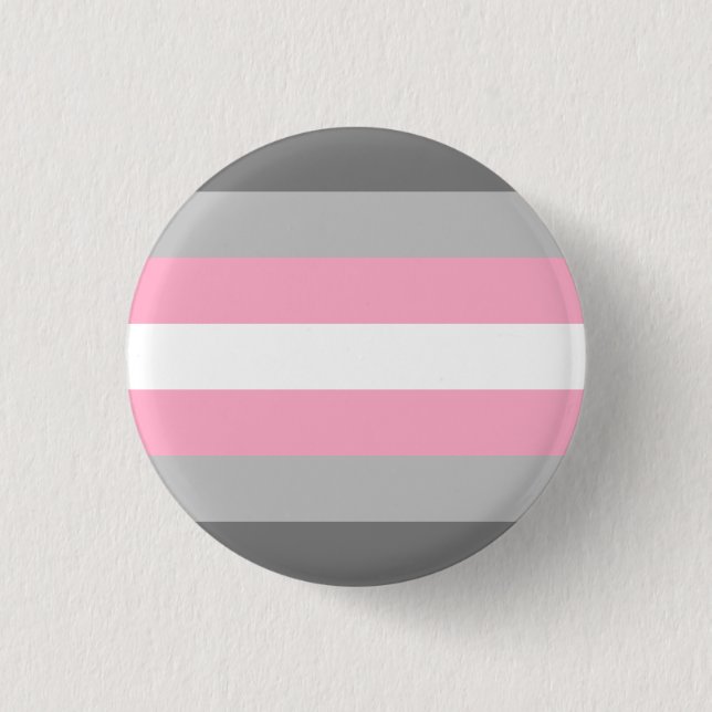 Demigirl Pride Flag Button (Vorderseite)