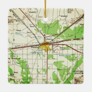 Deming NM Vintag Topo Keramikornament