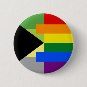 Demiromantic Homosexuell-Button Button