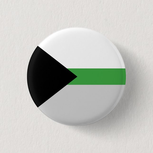 Demiromantic Stolz-Knopf Button (Vorderseite)