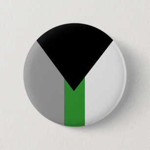 Demiromantische Pride-Flagge Button