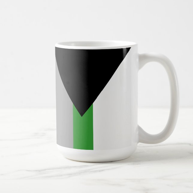 Demiromantische Stolperflagge Kaffeetasse (Rechts)