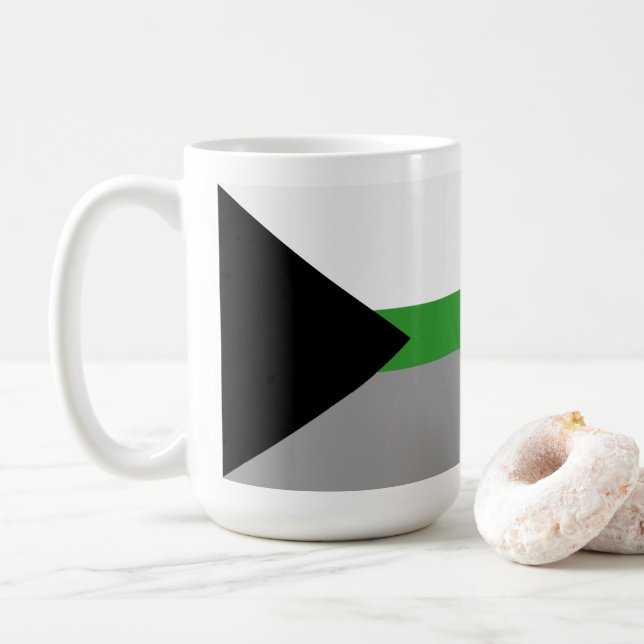 Demiromantischer Stolz Kaffeetasse (Mit Donut)