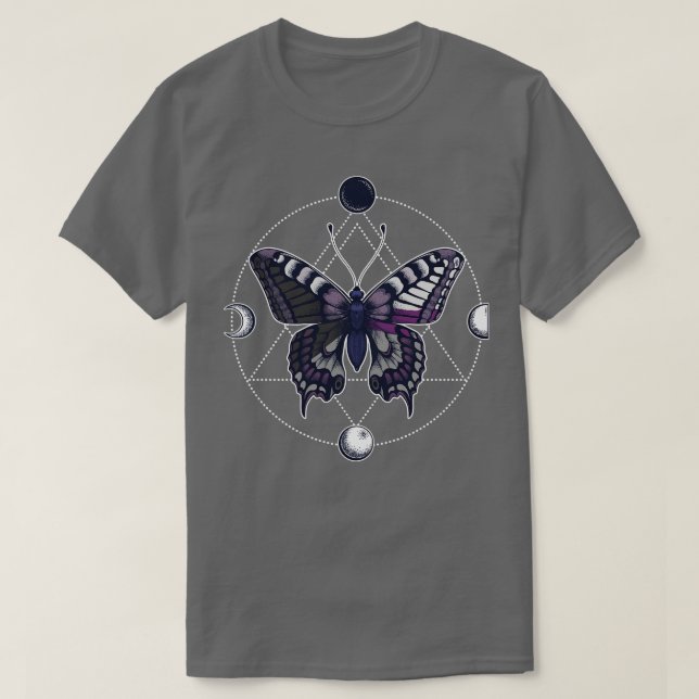 Demisexual Butterfly T-Shirt (Design vorne)