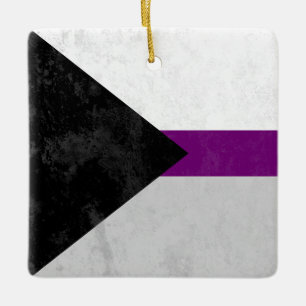 Demisexual Keramikornament