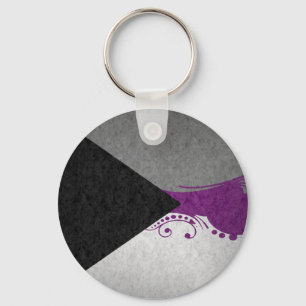Demisexual Ornamental-Flagge Schlüsselanhänger