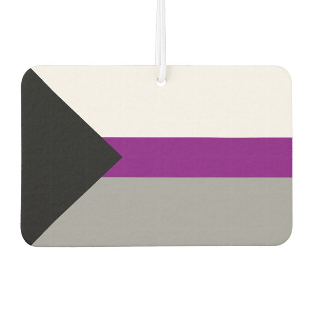 Demisexual Stolz Autolufterfrischer (Vorderseite)