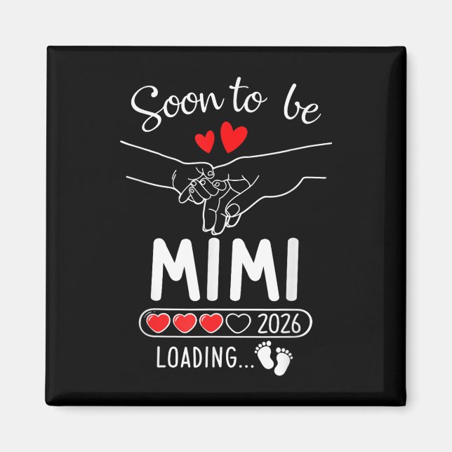 Demnächst Mimi 2026 Ankündigung der Schwangerschaf Magnet (Vorne)