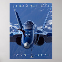Demo 2024 für das Hornet 100 CF18 Poster