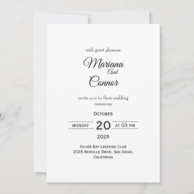 Demo 4 - Einladung (Vorderseite)