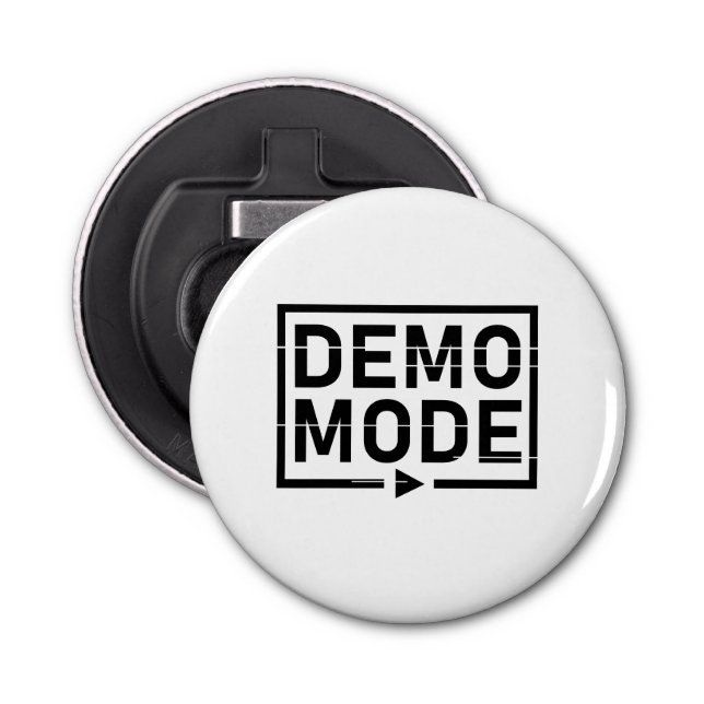 Demo-Modus Audio V1 Flaschenöffner (Vorderseite)