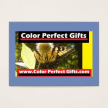 Demo-Visitenkarte für Monarch-Werbung